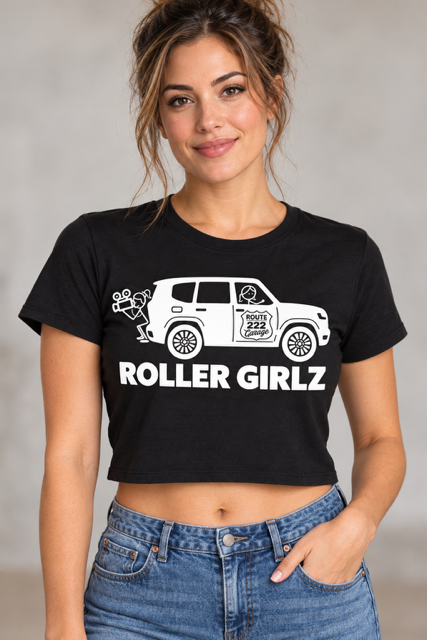 Roller Girlz Bella Canvas Crop Top