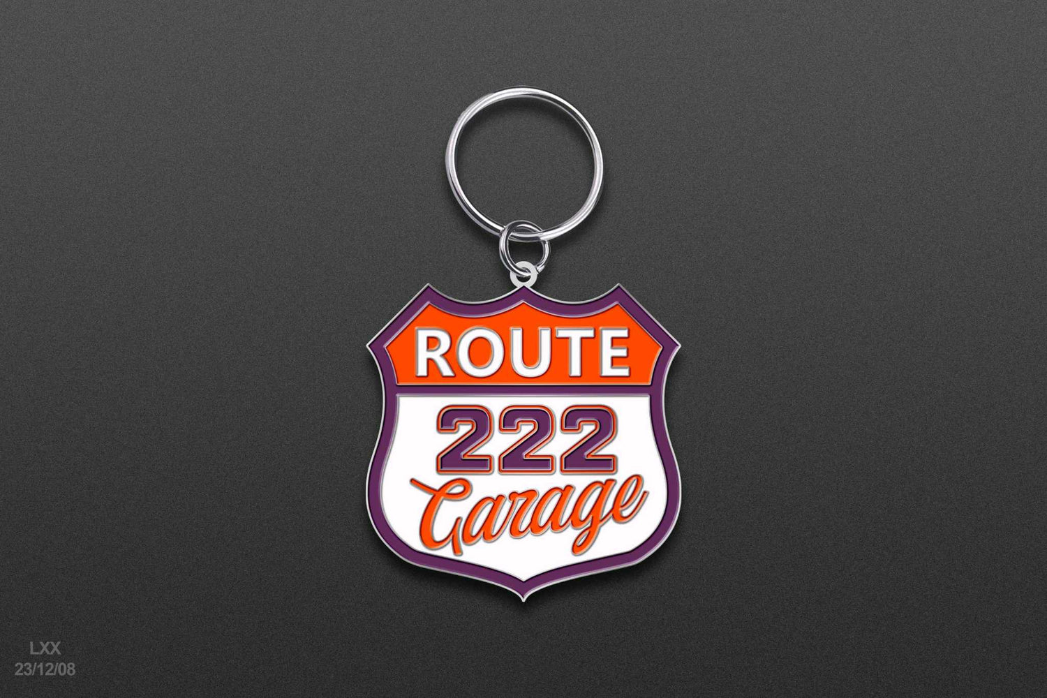 Route 222 Garage Exclusive Key Chain Store pickup!